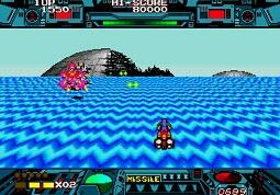 Burning Force  Sega Mega Drive 2