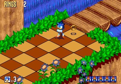 Sonic 3D Blast  Sega Mega Drive 2