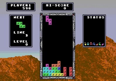 Tetris  Sega Mega Drive 2